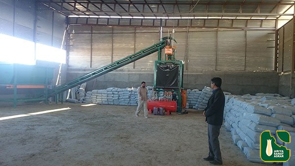 project of making Corn Packing Machine - arya sanat asrar